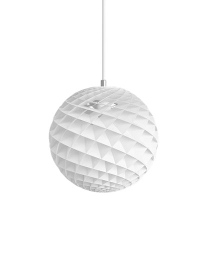 Patera Pendelleuchte, Weiß, Ø 30 cm