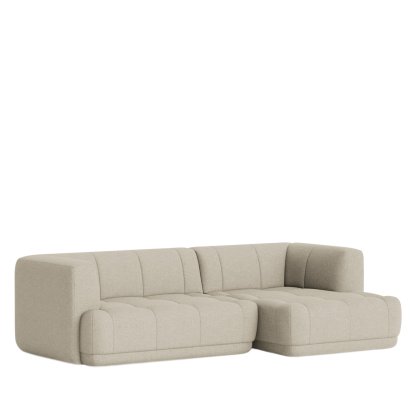 Quilton Sofa Kombination 19, Lounge-Modul rechts, Melange Nap 211