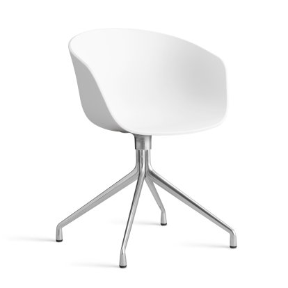 About A Chair AAC 20 Drehstuhl, White 2.0, Aluminium poliert