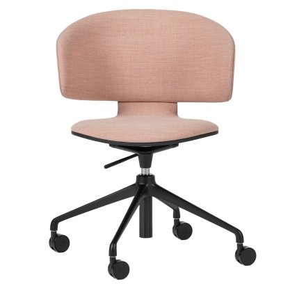 Studio Chair Drehstuhl, Light pink, Schwarz