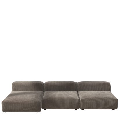 Vetsak Sofa Set 4, Cord velours - Mocha, Ohne Kissen