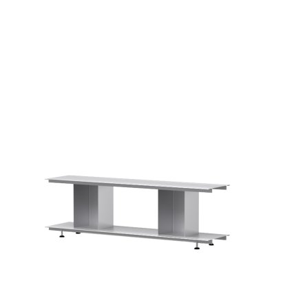 Zoll D Regal, Aluminium, 140 cm, H 33 cm
