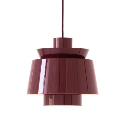 Utzon JU1 Pendelleuchte, Dark burgundy