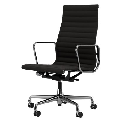 Aluminium Chair EA 119, Verchromt, Hopsak, Dunkelgrau
