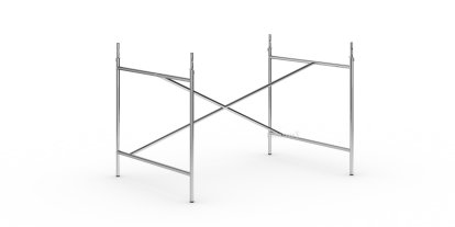 Eiermann 1 Tischgestell , Chrom, versetzt, 110 x 78 cm, Mit Verlängerung (Höhe 72-85 cm)