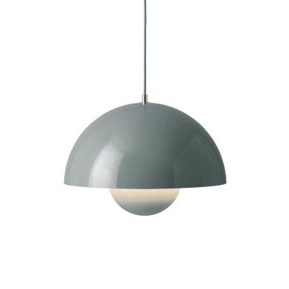 Flowerpot VP7 Pendelleuchte, Stone blue