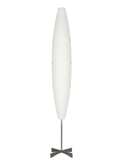 Havana Stehleuchte, Mit Dimmer, Weiß