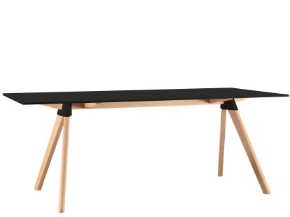 Butch - The Wild Bunch Tisch, L 180 x B 90 cm, Schwarz