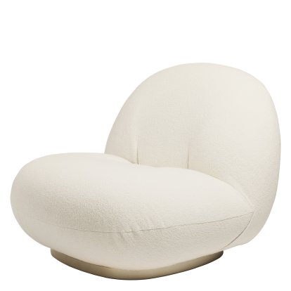 Pacha Loungesessel, Harp, Perlgold, Feststehend