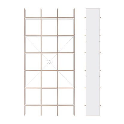 FNP 4 Regal, MDF weiß