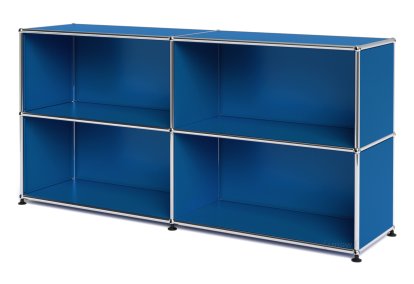 USM Haller Sideboard L offen, Enzianblau RAL 5010