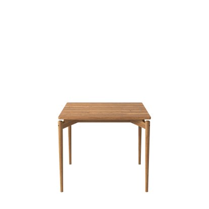 PUREdinner Tisch, 85 x 85 cm, Eiche natur geölt, Ohne Erweiterungsplatten