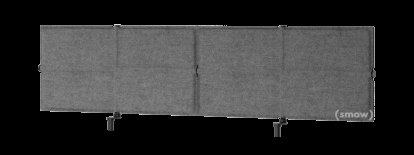 USM Privacy Panels Tischblende, Für USM Haller Tisch Plus/Advanced, 150 cm, Anthrazitgrau
