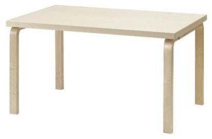 Tisch 81B / 82B / 83, Birkenfurnier, 182 x 91 cm (83)