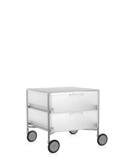 Mobil Container, 2 Schub - kein Fach, Opal, Eisfarben