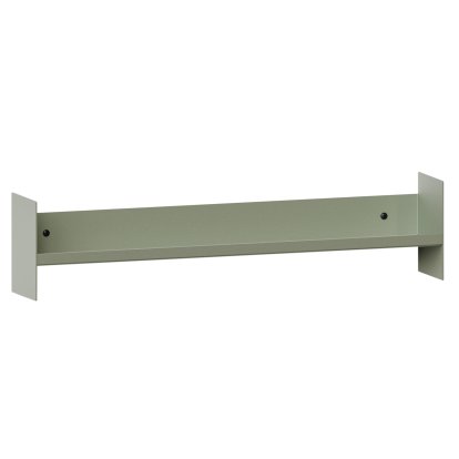 Pli Wandregal Slim, 60 cm, Eukalyptusgrau, Ohne Haken