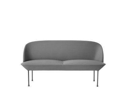 Oslo Sofa, Zweisitzer, Stoff Steelcut grey