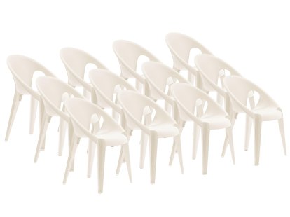 Bell Stuhl Set, 12er Set, High Noon