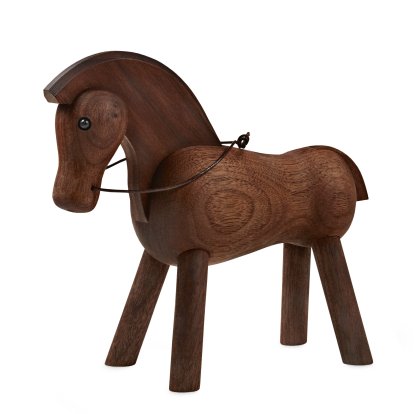 Pferd Holzfigur, Walnuss geölt