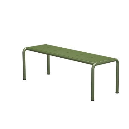 Avanti Bank, 48 x 129,5 cm, Olive green, Aluminium
