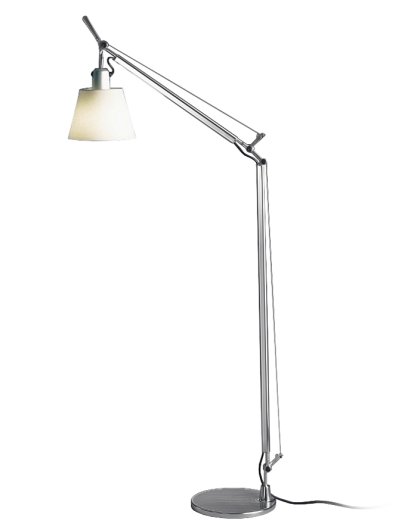 Tolomeo Basculante Stehleuchte, Pergament