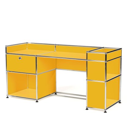 USM Haller Kinder Schreibtisch, Goldgelb RAL 1004