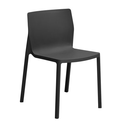 LP Stuhl Recycled, Ohne Armlehnen, Graphit