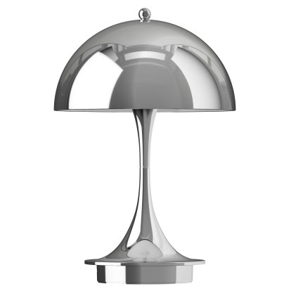 Panthella 160 Akkuleuchte, Chrom