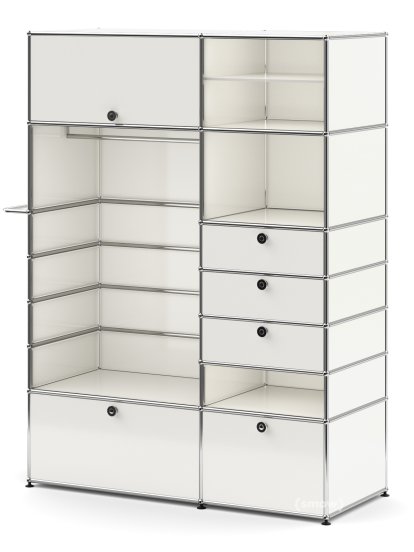 USM Haller Garderobenschrank Typ 2, Reinweiß RAL 9010