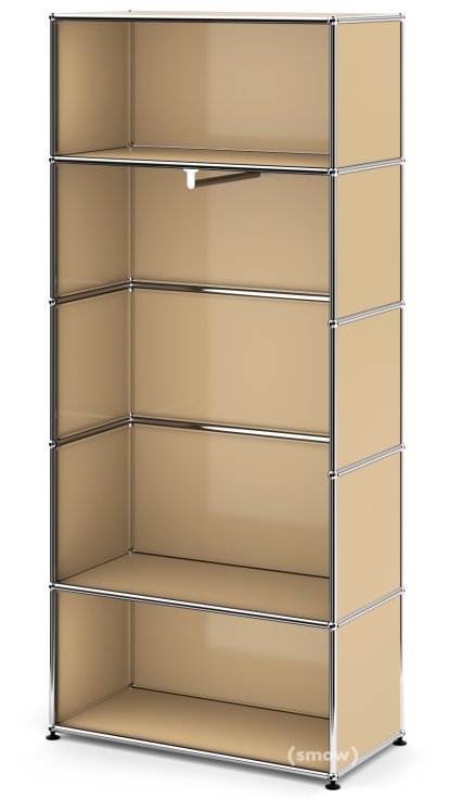 USM Haller Garderobe M mit Kleiderstange Typ 1, USM beige