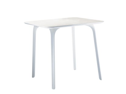 First Tisch Outdoor, 79 x 79 cm, Weiß