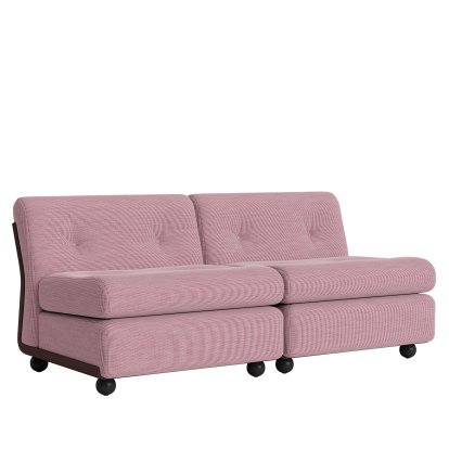 Amanta 2-Sitzer Sofa, Burgundy red / Yuma 1851