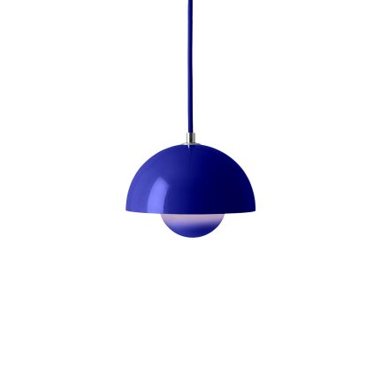 Flowerpot VP10 Pendelleuchte, Cobalt blue