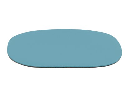 Sitzauflage für Panton Chair, Mit Polster, aqua