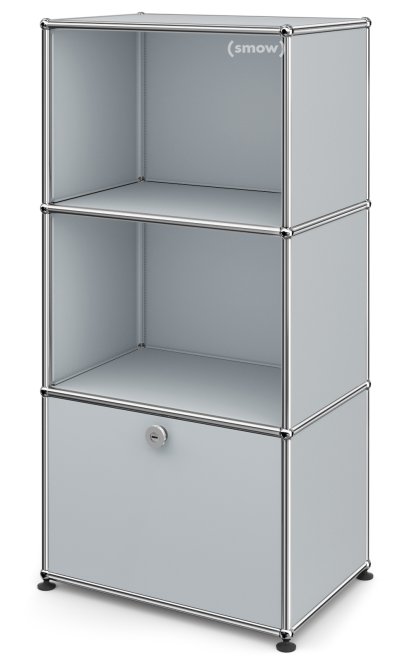 USM Haller Kinder Highboard M, USM mattsilber