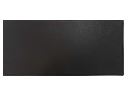 Lederauflage für USM Haller , On top, 75 x 35 cm, Graphitschwarz