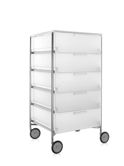 Mobil Container, 5 Schub - kein Fach, Opal, Eisfarben