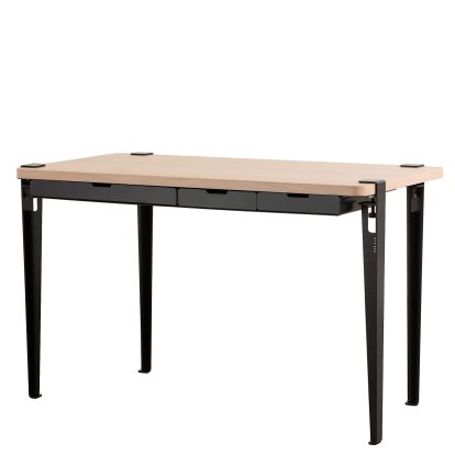 Tiptoe Schreibtisch Monochrome, Graphitschwarz